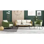 【新荷傢俱工場】24W 299 現代繽紛亞麻布造型沙發 沙發組 布沙發 設計款沙發 雙色沙發 高腳沙發