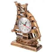Kids Alarm Clock Clocks Office Decoration Sailboat Pattern Child