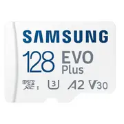 Samsung Evo Plus 128GB microSDXC 160MB/s V30 Memory Micro SD Card with Adapter