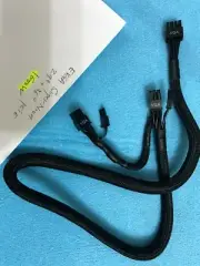 EVGA SuperNOVA 1300W 8 PIN PSU TO 8 pin +( 6+2) PCIE VGA Power Supply Cable 36"