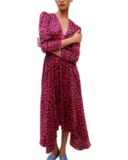 Maje Rayanela Midi Dress