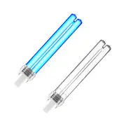 2 pcs 9 WATT UV UVC PL-S9/TUV G23 Base UV Light Bulb for Outdoor Pond Clarifi...