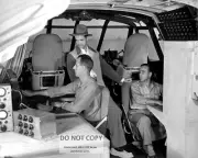 HOWARD HUGHES IN THE COCKPIT OF THE "SPRUCE GOOSE" - 8X10 PHOTO (DD-952)
