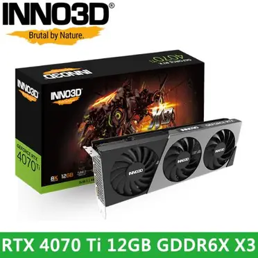 INNO3D 映眾 GeForce RTX 3070TI 8GB GDDR6X X3顯示卡