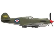 Curtiss P-40B Warhawk Aircraft "Hawaii" (1945) United States Army Air Forces "Pl