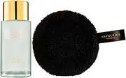 Napoleon Perdis Squeaky Queen Travel Size Makeup Remover Water & Puff Set | Gentle Hydrating Cleanser with Kakadu Plum & Aloe Vera | Vegan & Reusable | Eco-Friendly Makeup Removal Duo