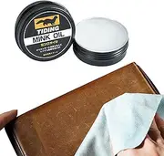 Ranana Leather Mink Oil,Leather Repair Cream Mink Oil For Leather Boots | Mink Oil For Use On Leather Apparel, Furniture, Jackets, Shoes, Auto Interiors, Bags & All Other Leather Accessories