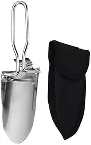 ifundom Lightweight Folding Shovel for Gardening Camping and Fishing Versatile Outdoor Tool with Comfortable Grip for Easy Handling and Multi Scene Use