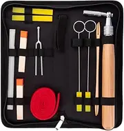 Aswalling Professional Piano Tuning Kit Piano Tuning Hammer and Mute Kit Piano Tuning Kit 12 PCS