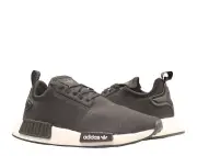 Adidas NMD_R1 J Black/Black/White Big Kids Refined Running Shoes H02343