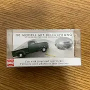 Busch #5643 HO Scale Chevy Green Pickup Truck with Lights 1:87