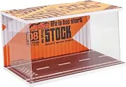 1/24 Vehicle Model Display Case, Garage Display Case, Diecast Car Diorama Display Case Car Parking Scene for Sports Car Gifts
