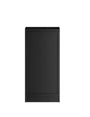 415*585*880mm Otti Hampshire Matt Black Moisture Resistant Plywood 415 Floor Standing Base Cabinet
