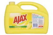 Ajax Lemon Cleans and Shines Floor Cleaner Value Bulk Pack Made in Australia 5L