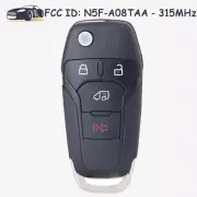 Flip Remote Key Fob 164-R8236 N5F-A08TAA for 2019-2023 Ford Transit Connect