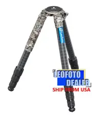 Leofoto LM-364C (Camo) Tripod with 75mm Video Bowl+Platform and Bag