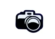 Embroidery patch sew badge iron on glue transfer camera ref3