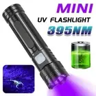 Mini UV LED Flashlight – 395NM USB Rechargeable | Pet Urine, Scorpions