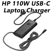 在飛比找PChome24h購物優惠-HP 110W USB-C Laptop Charger 充