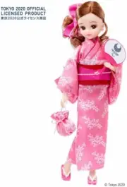 TAKARA TOMY Takara TOMY Licca Yukata Tokyo 2020 Paralympic Emblem