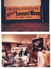 10 LEONARD NIMOY 3 1/2 x 5 vintage photos from 1985 New York Creation Convention