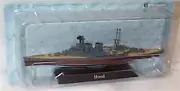 Hood 1920 Battleship on display Plinth 1:1250 Scale new in Pack KZ14