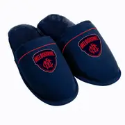 Melbourne Demons AFL Team Logo Slippers - Select Size