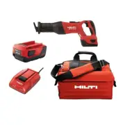 Hilti SR6 A Reciprocating Saw Kit 22V Li-Ion Adjustable-Shoe Cordless Brushless