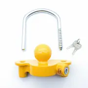 Anti Theft Trailer Parts Hitch Lock Coupling Universal Tow Ball Caravan Camping