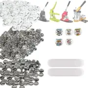 VEVOR 1" 25mm Button Badge Parts Supplies for Button Maker Machine 500 Sets.Badg