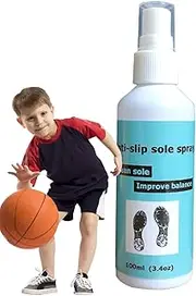 [Generic] Basketball Shoe Grip Spray,Traction Spray for Basketball Shoes,Sole Cleaner Anti-Slip Grip Restoration Cleaner | Non-Stick Shoe Traction Spray Football Grip Spray for Sports Shoes