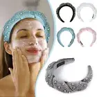 Braided Hairbands Spa Headband Rhinestone Sponge Headbands Makeup Headband