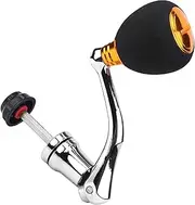 Metal Spinning Reel Handle Grip for Fishing Reel Repair Replacement, Lightweight Portable Power Handle for Spinning, Suitable Different, Comfortable Anti-Slip Knob (4000 5000 6000 Large Size)
