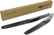 Acatana Hybrid Wiper Blades for Echo 1999-2005 Pair of 22" + 14" inches Sizes Replacement Front Windscreen fits U Hook Driver Passenger side Rubber Wipers J Hook Kit (Set of 2)