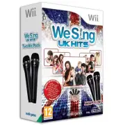 We Sing UK HITS game + 2 Mics NEW+FREE POSTAGE! Nintendo Wii & U USB microphones