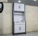 【歐風別館】百樂門洗白色2.7尺石面餐櫃【基隆至台中免運費】