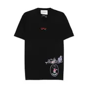 [Iceberg] Iceberg X Peanuts Crew-neck T-shirt M BLACK