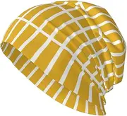 [Chrysm] Men's Knit Hat-Soft and Comfortable, Lightweight and Breathable, All-Season, Versatile Solid Dark Green Beanie