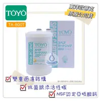 在飛比找蝦皮購物優惠-TOYO TA-800T TA-900 電解水機本體濾心 I