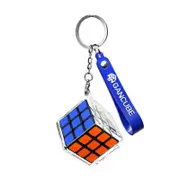GAN328 Mini Keychain Cube 3x3x3 Magic Cube 30mm Size Speed Puzzle Toys - Black