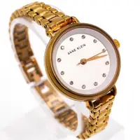在飛比找蝦皮購物優惠-從日本出貨 正品 ANNE KLEIN 手錶銀石手鍊 可愛的