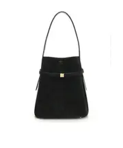 Totême Belted Bucket Bag One size black