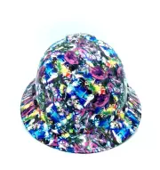 Bad Ass Vented Wide Brim Hard Hat Hydro Dipped in Rick & Morty 2