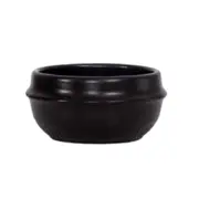 Hamig 7 Inch Korean Bibimbap Bowl 1500ml - Black