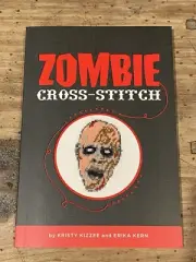 ZOMBIE CROSS-STITCH Mini PATTERN Book (Only) 2017 Kizzie and Kern 64 Pages NEW
