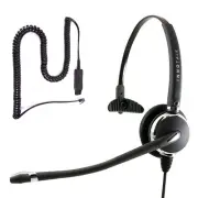 Luxury Monaural Headset for Avaya 9640 9640G 9641 9641G 9650 9650C 9650G 9670