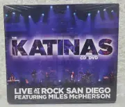 SEALED The Katinas Featuring Miles McPherson Live At The Rock San Diego CD DVD