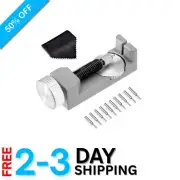 Durable Watch Link Remover Tool - Includes 10 Spare Pins for Watch Adjustments