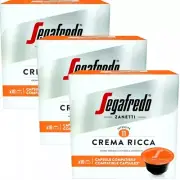 SEGAFREDO Dolce Gusto Crema Ricca Coffee Pods - 3 x 10 capsules