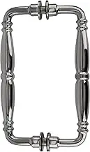 CRL Polished Chrome 8" Victorian Style Back-to-Back Pull Handle
